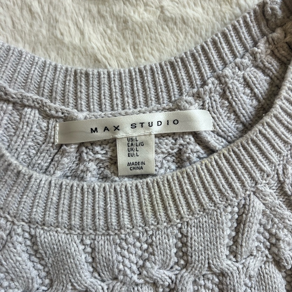 Max Studio Textured Sweater - Picture 3 of 4